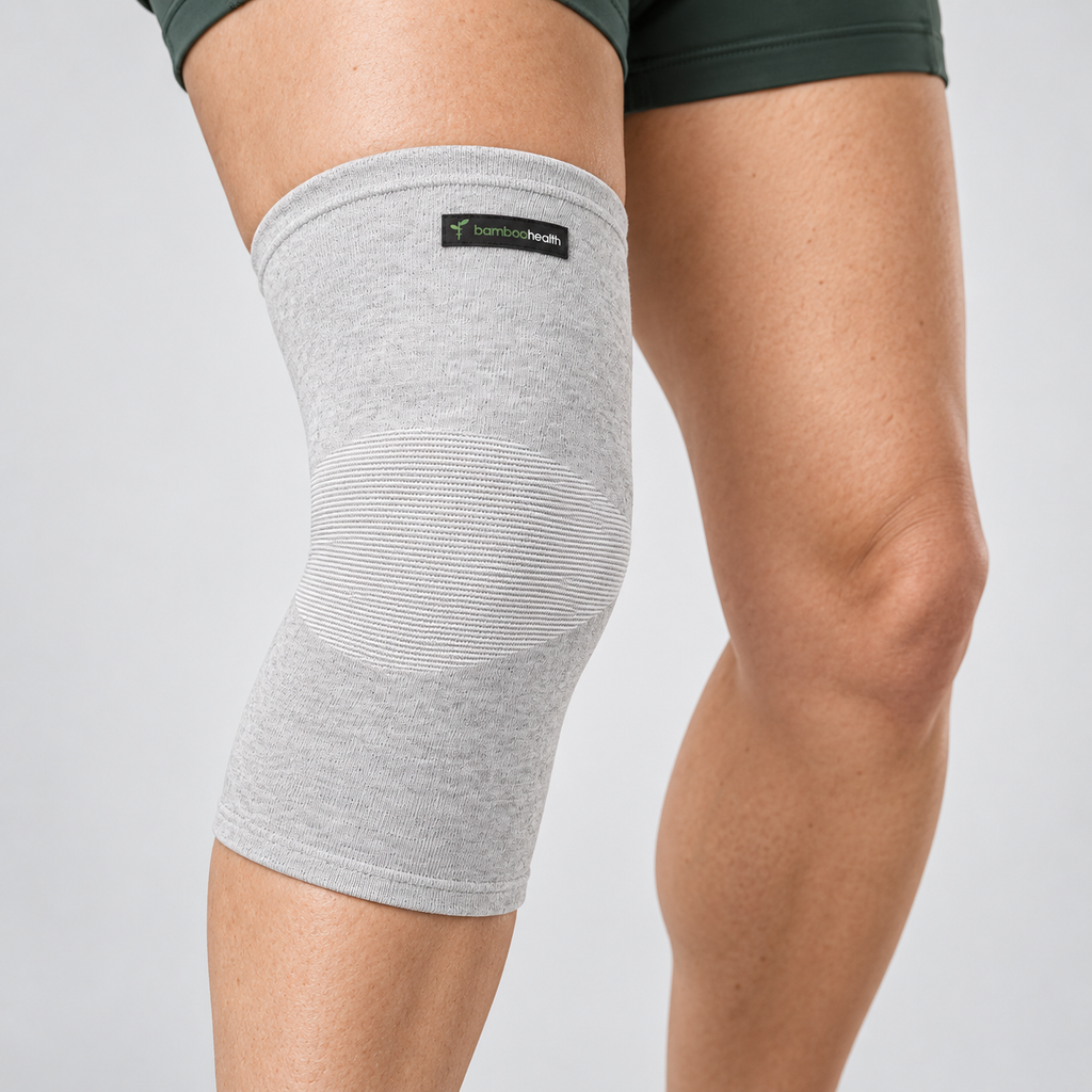 BambooHealth™ - Prémium Bambusz Kompressziós Térdszorító – 1 db
