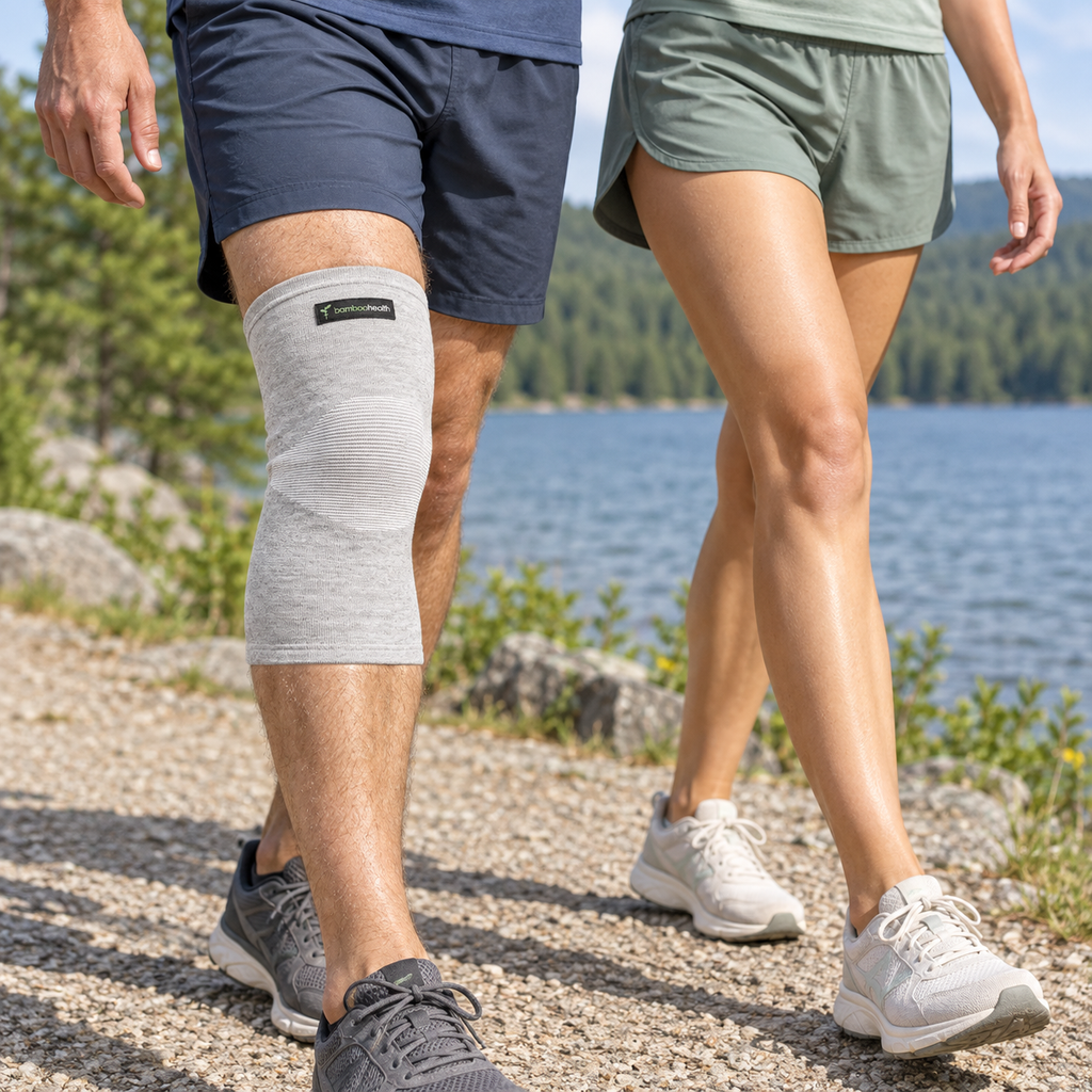 BambooHealth™ - Prémium Bambusz Kompressziós Térdszorító – 1 db