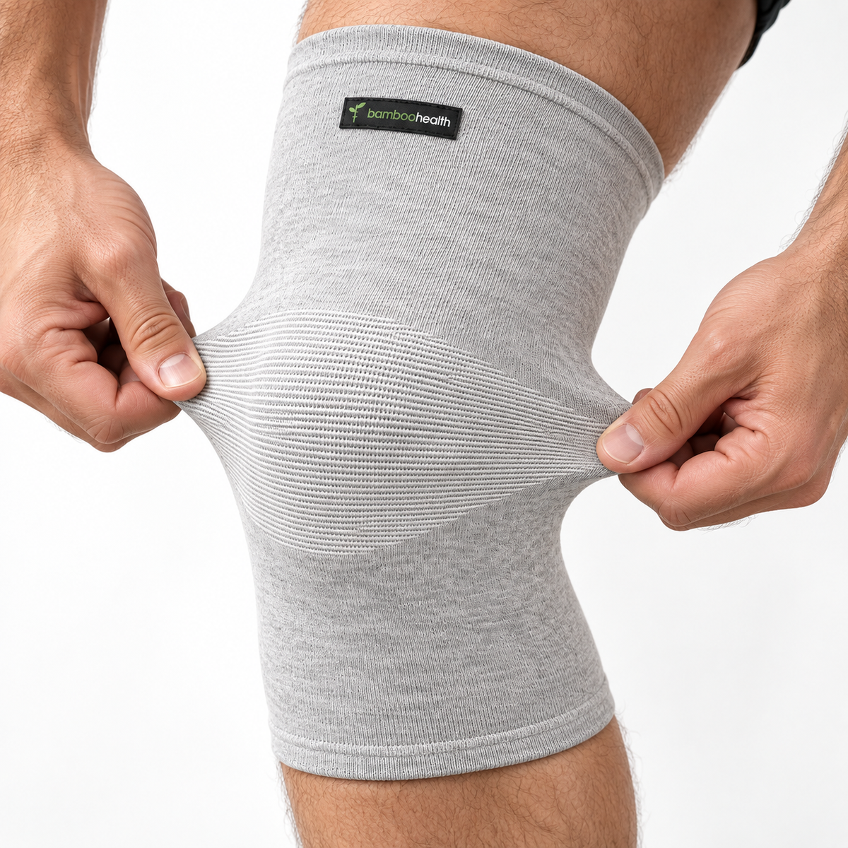 BambooHealth™ - Prémium Bambusz Kompressziós Térdszorító – 1 db