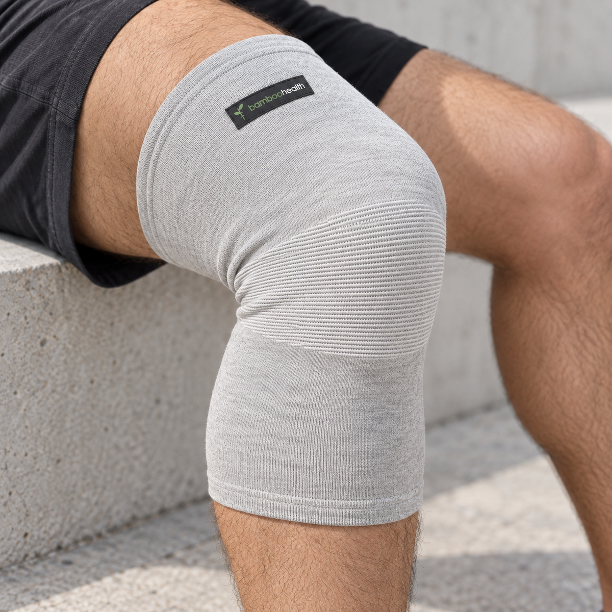 BambooHealth™ - Prémium Bambusz Kompressziós Térdszorító – 1 db