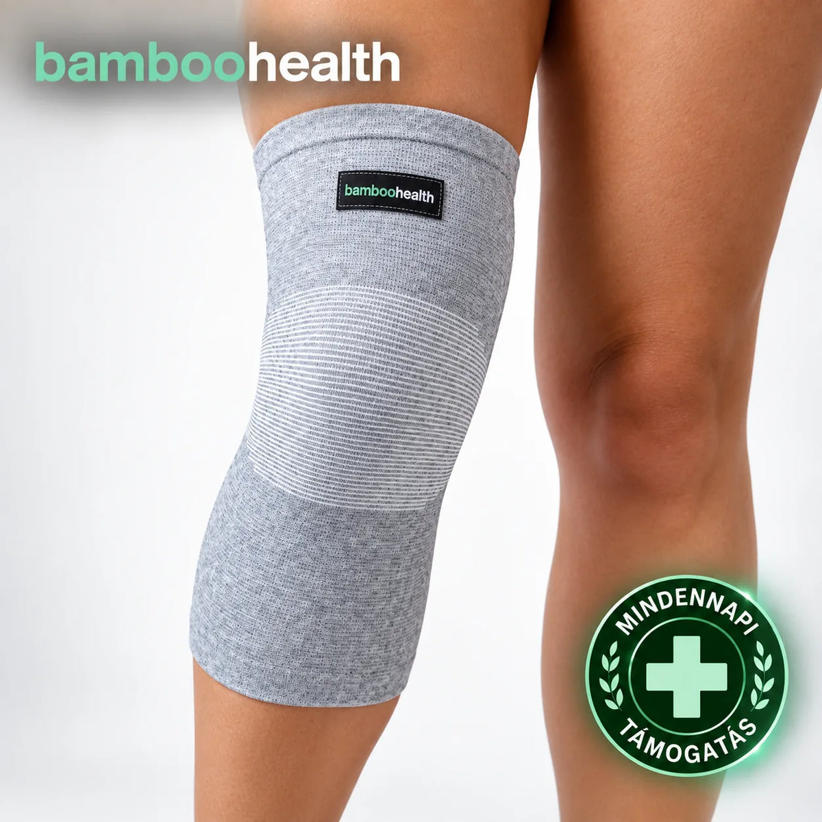 BambooHealth™ - Prémium Bambusz Kompressziós Térdszorító – 1 db